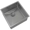 ETAL Elite 1 Bowl Stainless Steel Kitchen Sink 440 x 440mm -Cabinet Hardware shop 975RG P